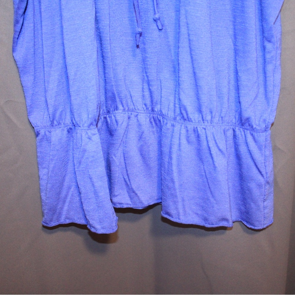 Mossimo Supply Co. Blouse royal blue size XXL - Picture 3 of 8